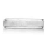 Tacori Classic Bevel Edge in Satin Finish Wedding Band
