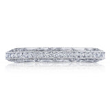 Channel Set Wedding Band