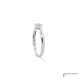 Daphne - 14KT White Gold Cluster Diamond Ring