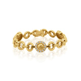 Bulbine - 18KT Yellow Gold Bracelet with Diamonds