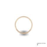 Damianita - 14KT Yellow Gold 3MM Men's Wedding Band