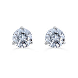 Summersweet - 14KT White Gold Lab Grown Diamond Stud Earrings
