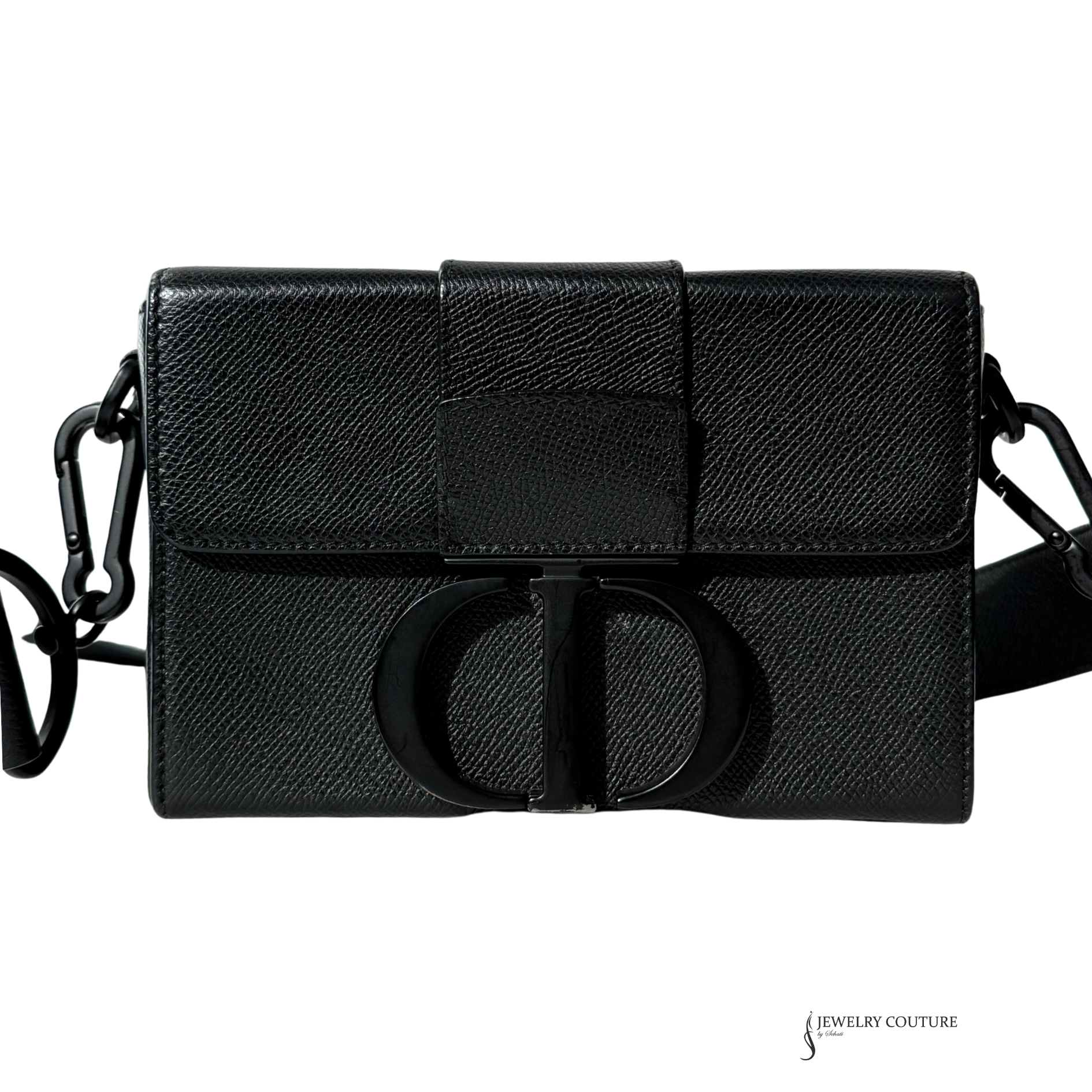Dior 30 Montaigne Box Bag Black Ultramatte Grained Calfskin Dior 30 Montaigne Box Bag Black Ultramatte Grained Calfskin