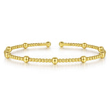 14K Yellow Gold Bujukan Split Bangle