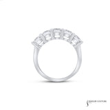 Yucca - 14KT White Gold Lab Grown Diamond Band