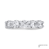 Yucca - 14KT White Gold Lab Grown Diamond Band
