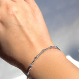 BANGLE IN 18K GOLD WITH DIAMONDS Simon G. In-Store