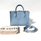 Louis Vuitton Empreinte Leather Imperial Blue Hour OnTheGo Pm Authentic Pre-Owned
