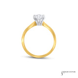 Canna - 14KT Yellow Gold Marquise Diamond Engagement Ring