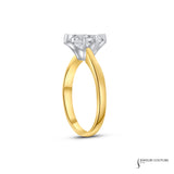 Canna - 14KT Yellow Gold Marquise Diamond Engagement Ring