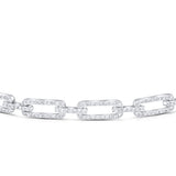Love Link - 14KT White Gold and Diamond Bracelet