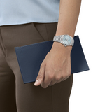 Tissot T- Classic PRX Powermatic 80 Blue Dial Stainless Steel Bracelet Watch 35mm - T1372071135100