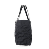 Chanel Medium Black Travel Ligne Tote Bag