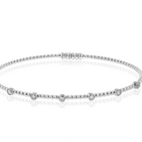 BANGLE IN 18K GOLD WITH DIAMONDS Simon G. In-Store