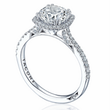 Simply TACORI | Round with Cushion Bloom Engagement Ring