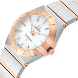 Omega Constellation Quartz Steel and Rose Gold 28mm