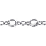 925 Sterling Silver Toggle Link Chain Bracelet