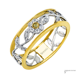 Trellis Fashion Ring in 18k Gold with Diamonds In-Store