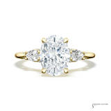 Simply TACORI | Oval 3-Stone Engagement Ring In-Store