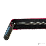 Louis Vuitton Epi Zippy Long Wallet Black Hot Pink