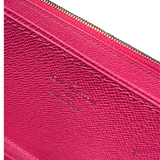 Louis Vuitton Epi Zippy Long Wallet Black Hot Pink