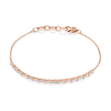 Tacori Stilla - Pear Diamond Bracelet 18k Gold