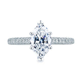 Marquise Solitaire Engagement Ring