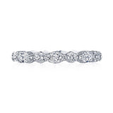 Marquise and Round Diamond Eternity Band