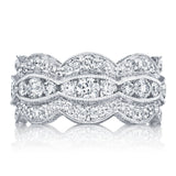 RoyalT Lace Detail Eternity Band
