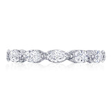 Marquise Cut Diamond Eternity Band