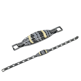 BRS103 WHITE 14K X YELLOW