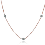 CH119-R WHITE 18K X WHITE-ROSE