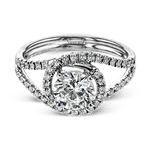 CR131 WHITE 18K SEMI 1