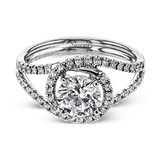 CR131 WHITE 18K SEMI 1