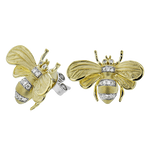 DE274-Y WHITE 18K X YELLOW