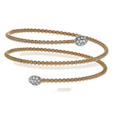 LB2165-R WHITE 18K X WHITE-ROSE