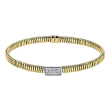 Bracelet in 18K Gold with Diamonds