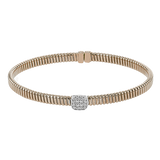 LB2399-R WHITE 18K X WHITE-ROSE