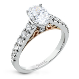 LP2356-OV WHITE 18K SEMI