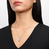 Simon-set Pendant Necklace in 18k Gold with Diamonds
