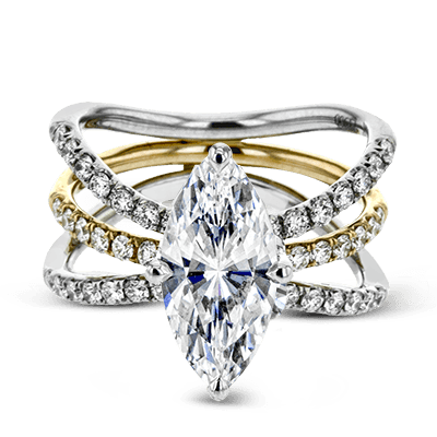 LR1083-MQ WHITE 18K SET 2T 1