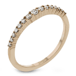 LR1163-R WHITE 18K X ROSE