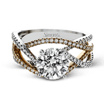 LR2125 WHITE 18K SEMI 1