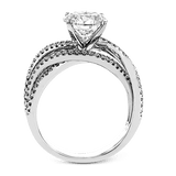 LR2125 WHITE 18K SEMI WHITE 2