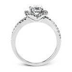 LR2135 WHITE 18K SEMI 2