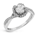 LR2135 WHITE 18K SEMI