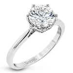 LR2143 WHITE 18K SEMI