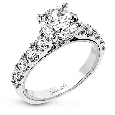 LR2198 WHITE 18K SEMI