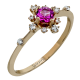 LR2250-R WHITE 18K X ROSE