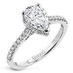 LR2342 WHITE 18K SEMI